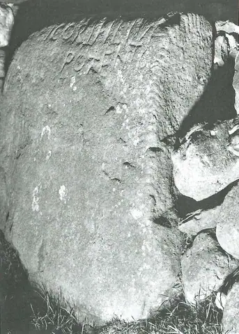 Dolbenmaen 2 (W-CAE-001) ogham stone