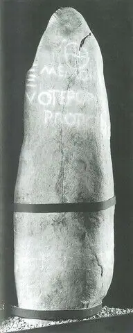 Castell Dwyran (W-CMN-005) ogham stone
